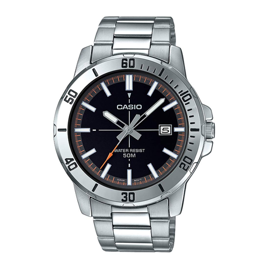 Casio Enticer Black Dial Men Watch A1734  MTP-VD01D-1E2V