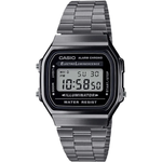 Casio Vintage Series Black Unisex Watch D181 A168WGG-1ADF