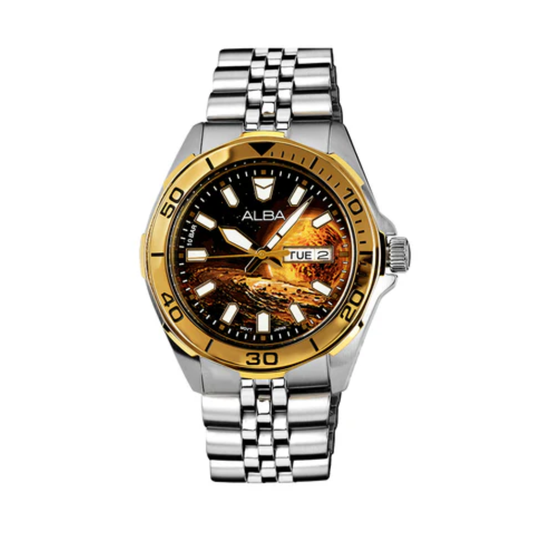 ALBA Galaxy Brown Dial  Men's Watch AV3590X2