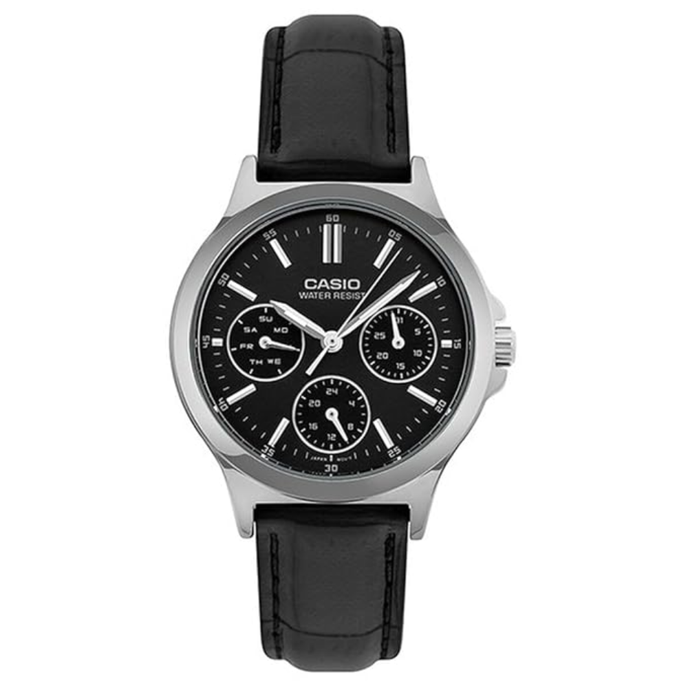 Casio Enticer Black Women Watch A1149 LTP-V300L-1AUDF