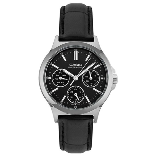 Casio Enticer Black Women Watch A1149 LTP-V300L-1AUDF