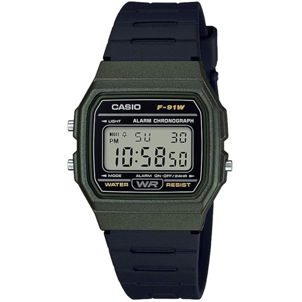Casio Youth Black Unisex Watch D248 F-91WM-3ADF