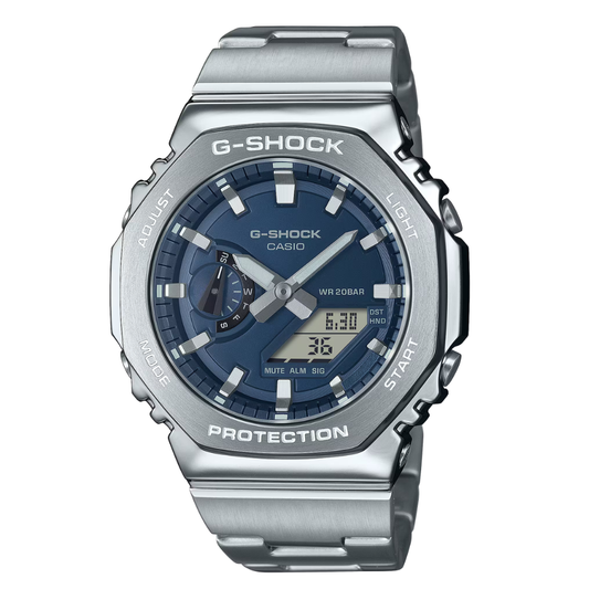 Casio G-Shock Blue Dial Men Watch G1614 GM-2110D-2BDR