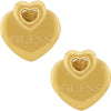 GUESS Crazy In Love Gold-Plated Women's Stud Earrings UBE05218YG
