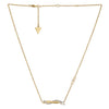 GUESS Twist Gold-Plated Women's Necklace UBN05066YGRH