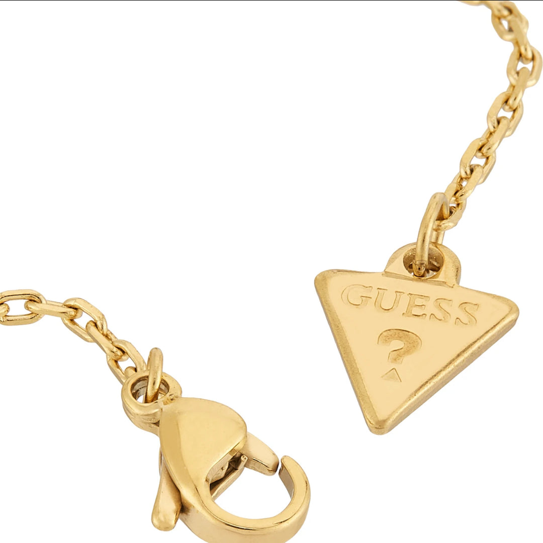 GUESS Twist Gold-Plated Women's Necklace UBN05066YGRH
