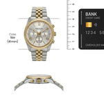 Romanson Quartz White Dial Men's Watch TM6A28HMCWH