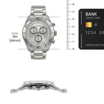 Romanson Classic Silver Men Watch TM6BS203FMWWH