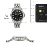 Romanson Classic Silver Men Watch TM6BS202MMWBK