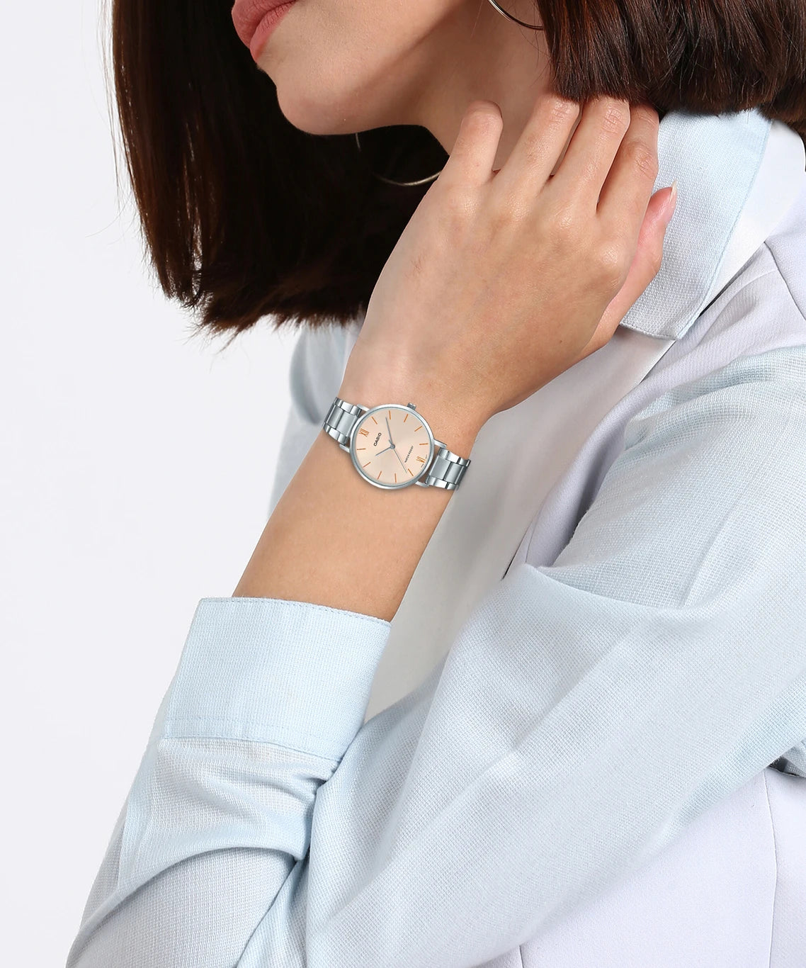 Casio Enticer Pink Women Watch A1624 LTP-VT01D-4BUDF