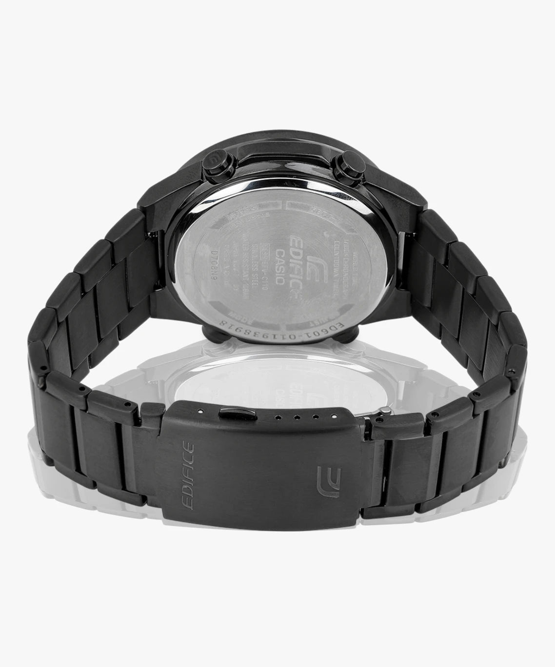 Casio Edifice Black Men Watch ED601 EFV-C110DC-1ADF