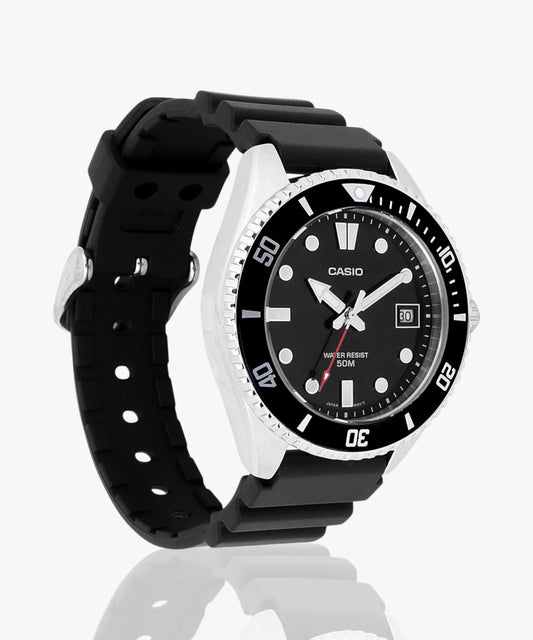 Casio Enticer Black Men Watch Analog A2193 MDV-10-1A1VDF