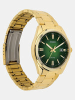 Casio Enticer Green Dial Men Watch A2374 MTP-1302PGC-3AVEF