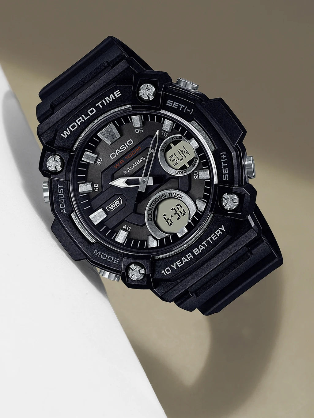 Casio Youth Grey Men Watch AD262 AEQ-120W-1AVDF