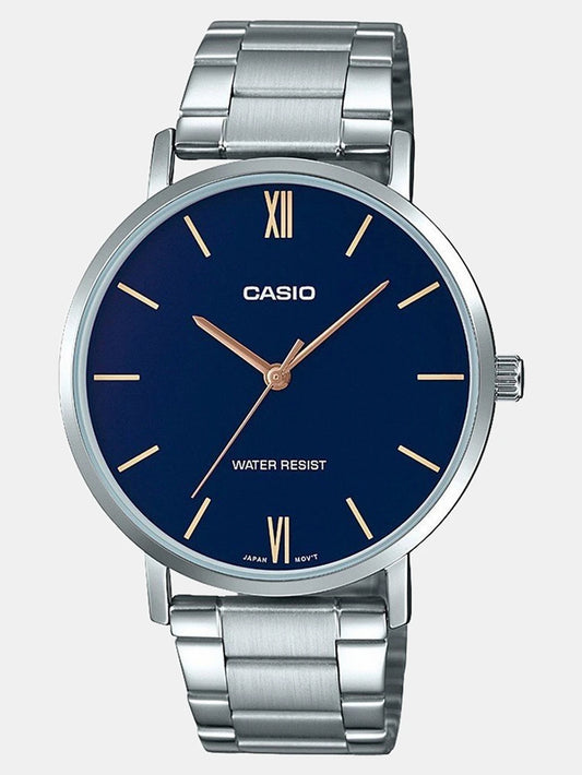Casio Analog Blue Dial Men Watch A1613 MTPVT01D-2B