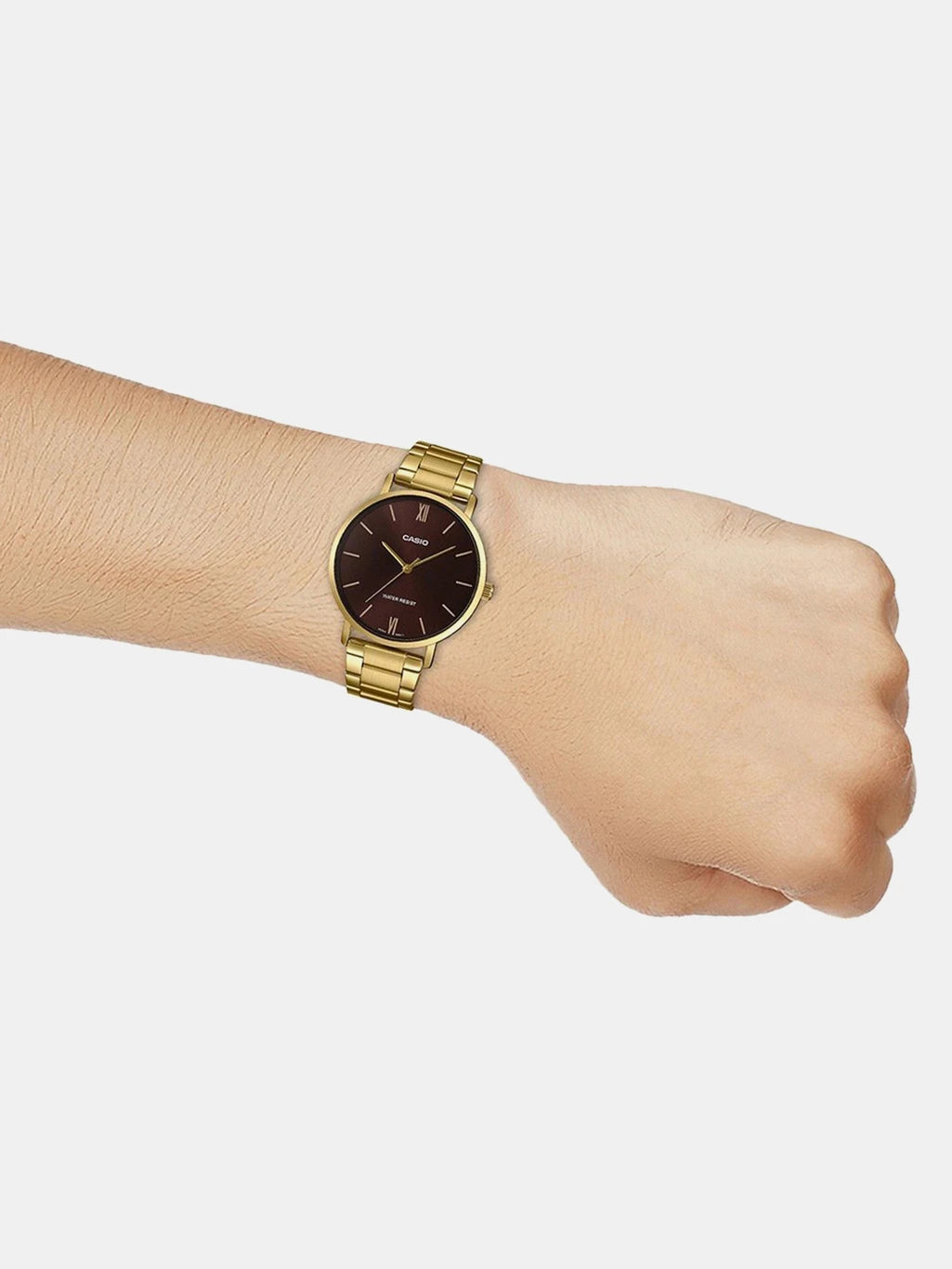Casio Enticer Brown Men Watch A1779 MTP-VT01G-5BUDF