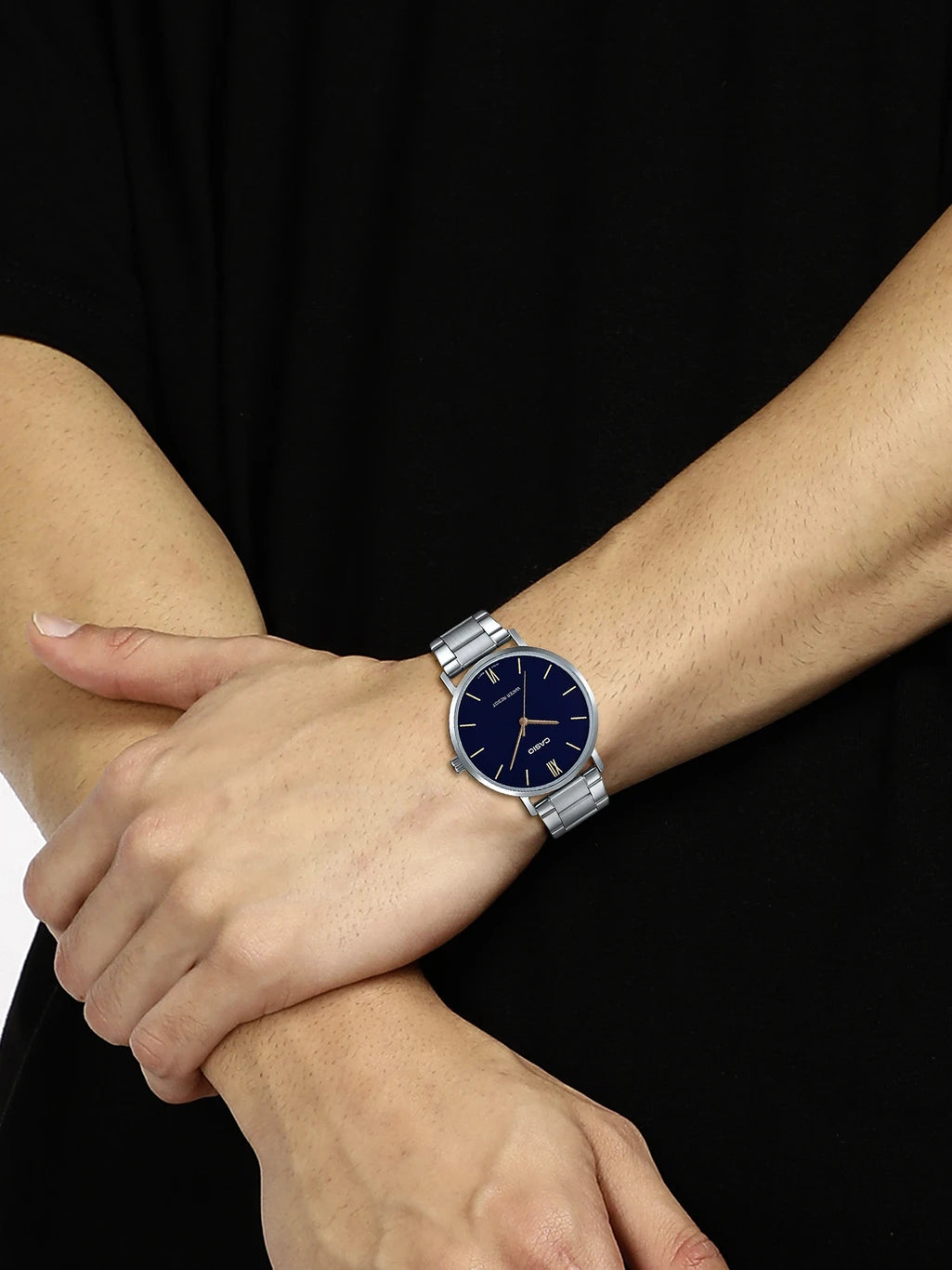 Casio Analog Blue Dial Men Watch A1613 MTPVT01D-2B