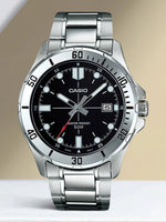 Casio Enticer Black Dial Men Watch A1362 MTP-VD01D-1EVUDF