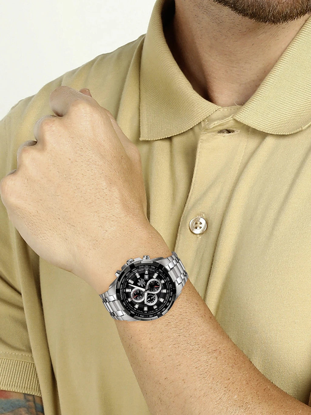 Casio Edifice Black Men Watch ED369 EF-539D-1AV